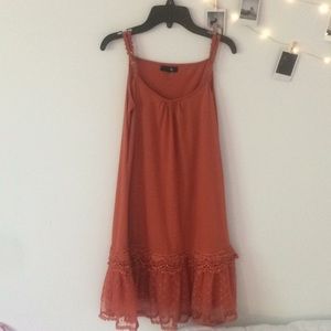Burnt Orange Summer Dress